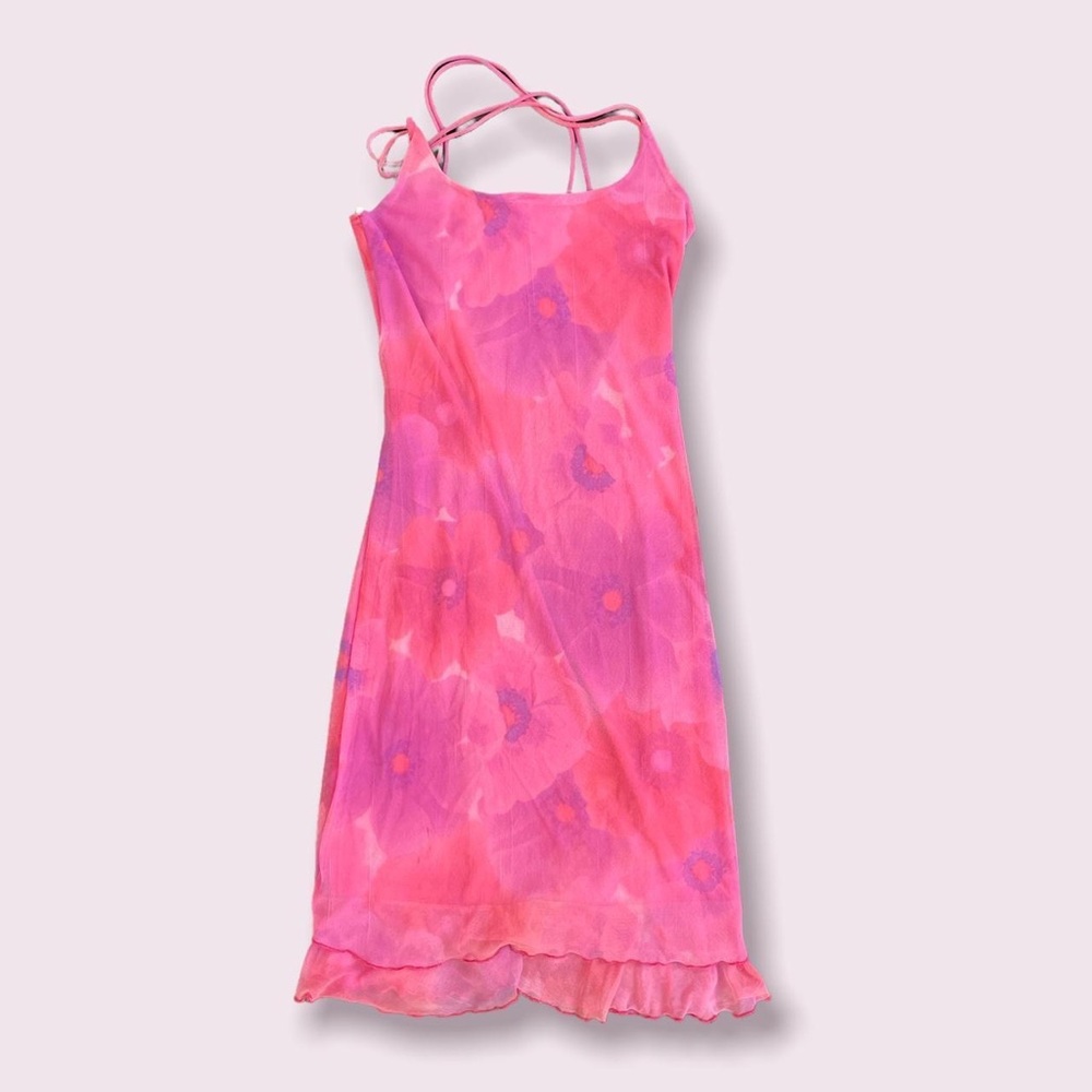 Adorable pink summer dress that is super y2k from the brand Pia.